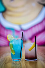 Producción de fotos realizada en un bar de Mendoza, Argentina