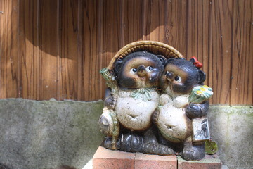 たぬきの置き物