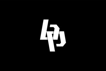 b p logo design