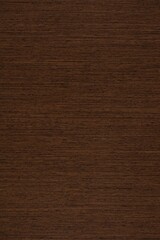 Balanced Wenge veneer background in dark color, texture as part of your awesome interior.