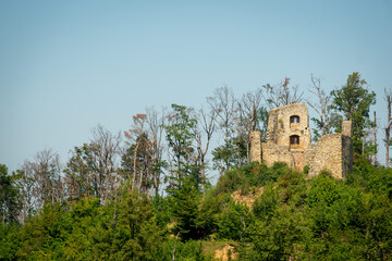 Fototapeta premium Schneeburg Castle on top of Schönberg