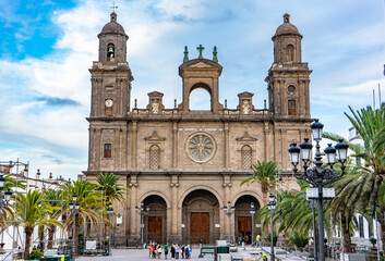 Santa Ana Cathedral, Las Palmas. Gran Canaria, Canary islands, Spain