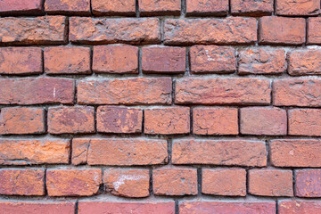 Abstract brick wall texture with dirty spots for the background for the design. Textured background illustration. Architectural Wallpaper