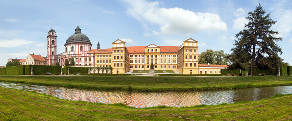 Naklejka premium Jaromerice nad Rokytnou baroque and renaissance palace