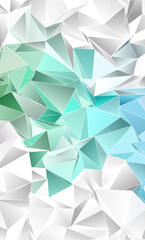 3d Triangles, abstract  background. Design wallpaper.