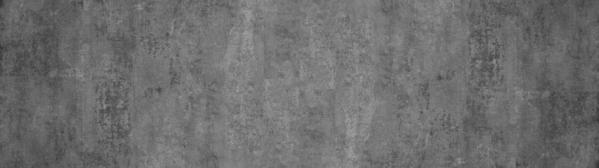 Fototapeta na wymiar Gray grey anthracite stone concrete texture background panorama banner long