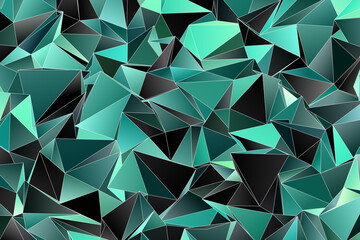 3d Triangles, abstract  background. Design wallpaper.