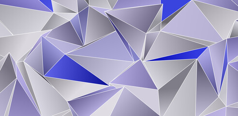 Obraz premium 3d Triangles, abstract background. Design wallpaper.