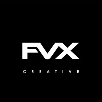 FVX Letter Initial Logo Design Template Vector Illustration