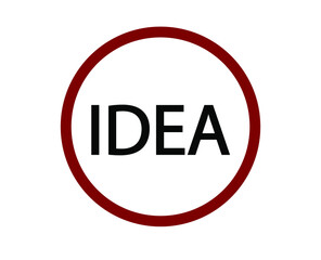 No idea vector icon.  Editable stroke. Linear style sign for use on web design and mobile apps, logo. Symbol illustration. Pixel vector graphics - Vector