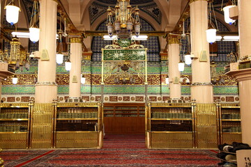 Architecture  works and creativity of Masjid al nabawi in Madinah 