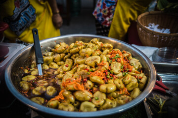 Compote Olives for sale in Ban Na Kluea Walking Street Market, Pattaya, Thailand