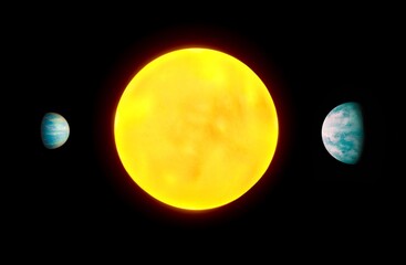 two planes with yellow star