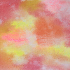 Warm pinks watercolor background with some gold and yellow tones for backdrops, design elements, and more.  Handpainted paint textures.