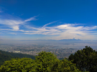 Fototapeta premium clouds over the mountains