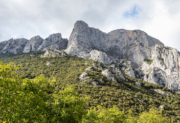 Fuente De in the in mountains of Picos de Europa, Cantabria, Spain