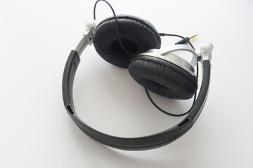 headphones isolated on white