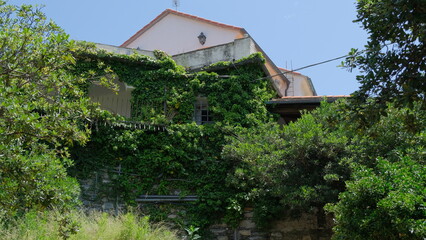 La frazione di Nervi a Genova, in Italia.