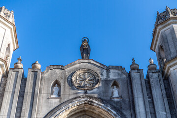 Fototapeta na wymiar Santa Clara of Asis Cathedral in Santa Clara, Cuba