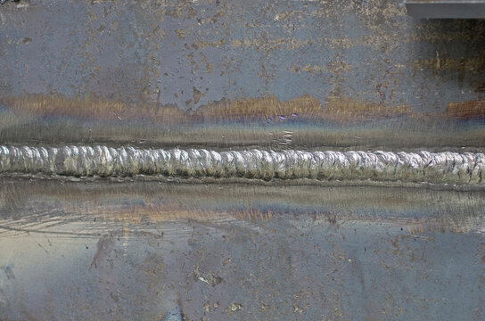 Metal blanks educational material various options for welding seams in the educational institution