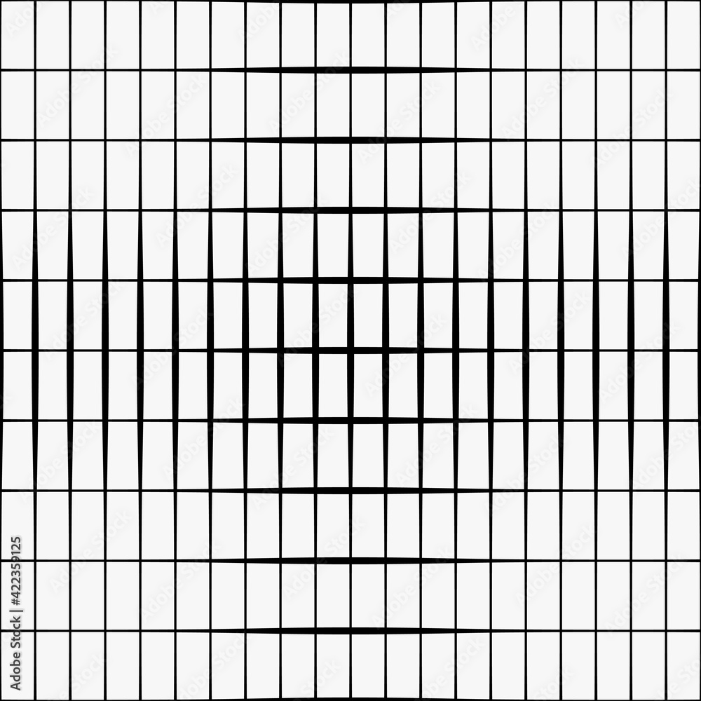 Aufkleber Tile Scetch Black Pattern. Simple Tile Pattern. Vector.