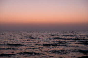Fototapeta na wymiar Ocean ripples waves. Water texture background. Calm sea.