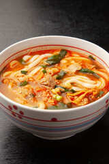 豚キムチうどん