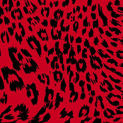 Abstract animal skin leopard seamless pattern design. Jaguar, leopard, cheetah, panther fur. Seamless camouflage background