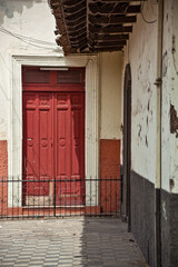 old red door