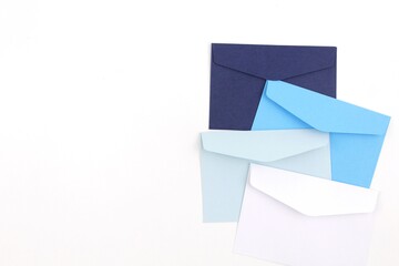 set of envelopes isolated