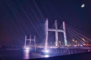 Fototapeta premium bridge at night