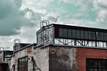 old abandoned factory
