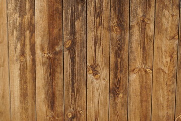 wall with old pine boards background texture 