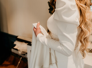 wedding details white bride essentials garter heels slippers