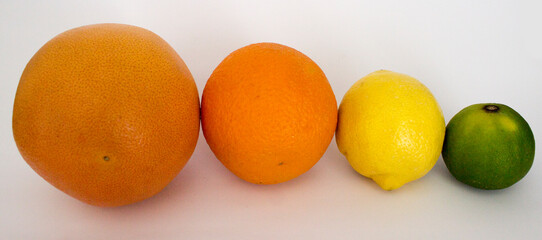 whole citrus fruits