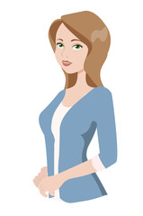 Young business woman