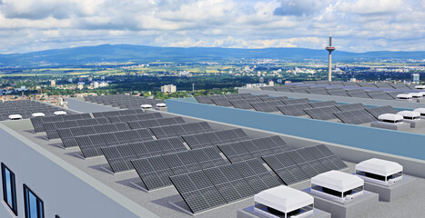 solar power panels