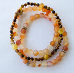 jewelry for women made of semi-precious stones