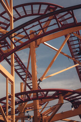 structure of a steel structure