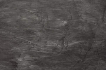 Chalk rubbed out on blackboard, chalkboard texture background copy space for add text and design