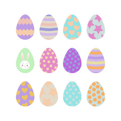 easter eggs set