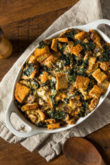 Homemade Savory Bread Pudding