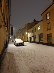 Quiet Winter Night in Stockholm