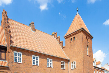 Obraz premium Kerteminde Bibliotek (Library) Fyn Region Syddanmark (Region Region of Southern Denmark) Denmark
