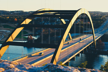 bridge over the river