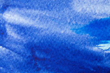 blue watercolors on paper texture