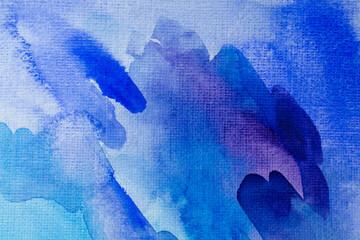 blue purple watercolor background