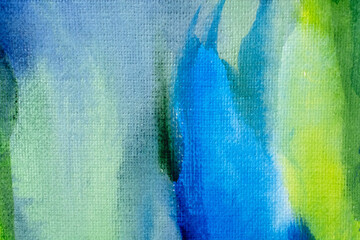 blue and green watercolors on paper texture