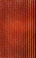 Red abstract background with black pattern stripes.