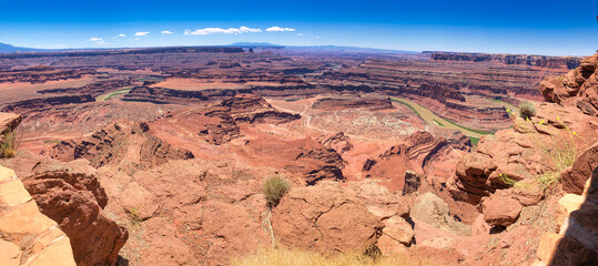 Amazing rock formations of Dead Horse Point State Park, Utah